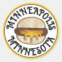 Minneapolis Minnesota MN Juicy Lucy Cheese Burger 