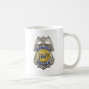 Minneapolis Minnesota Police Badge Coffee Mug