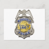 Minneapolis Minnesota Police Badge