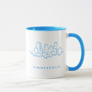 Minneapolis, Minnesota Skyline Mug
