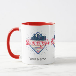 Minneapolis Minnesota USA Skyline United States Mug