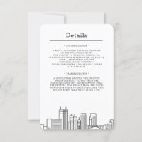 Minneapolis, Minnesota Wedding | Guest Details