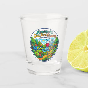 Minneapolis Sculpture Garden USA Shot Glass