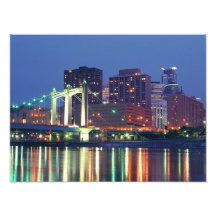Minneapolis Skyline at Night