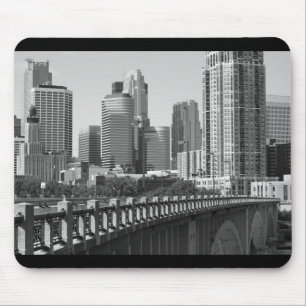 Minneapolis Skyline In Daylight Mouse Pad