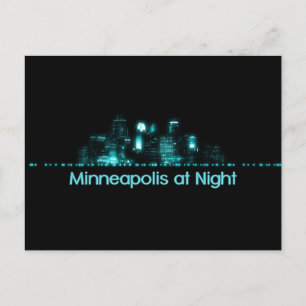 Minneapolis Skyline Postcard