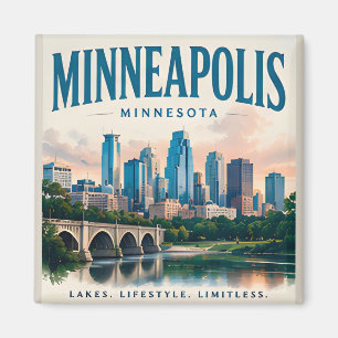 Minneapolis Urban Nature Magnet