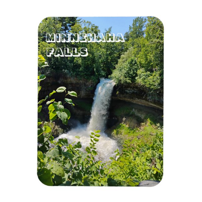 Minnehaha Falls, Minnehaha Park, Minneapolis, MN Magnet (Vertical)