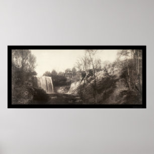 Minnehaha Falls MN Photo 1906 Poster