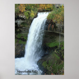 Minnehaha Falls Poster
