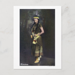 Minnehaha Portrait Postcard