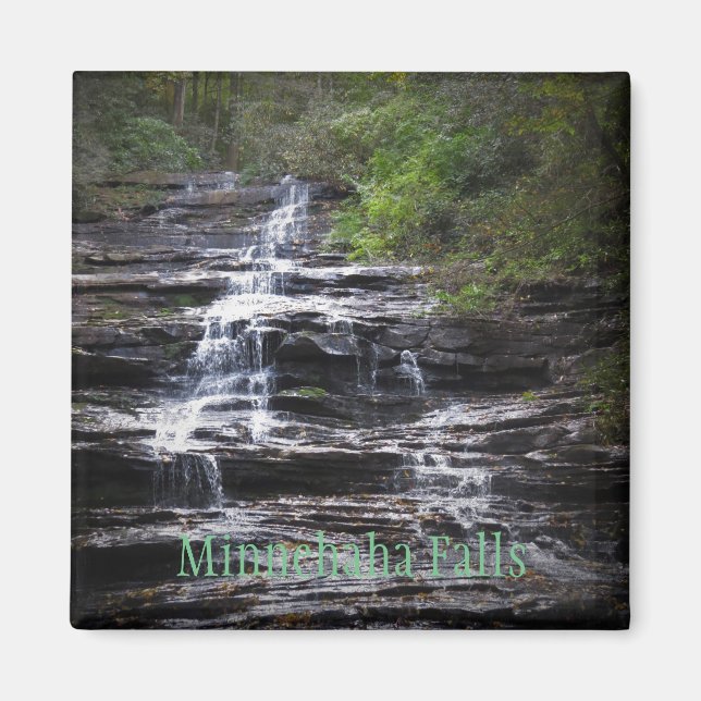 minnehaha waterfall magnet (Front)