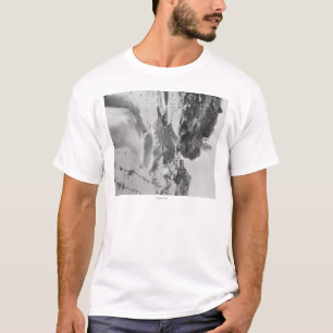 Minnekahta Falls Near Hot Springs Photograph T-Shirt