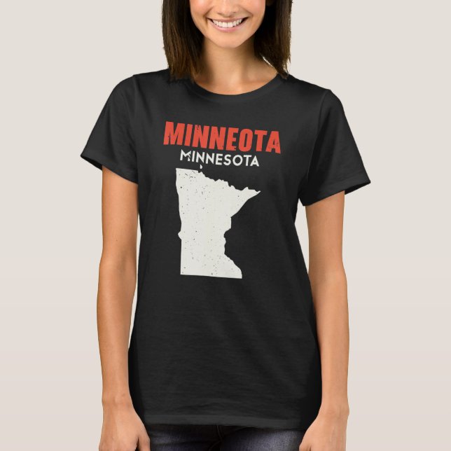 Minneota Minnesota USA State America Travel Minnes T-Shirt (Front)