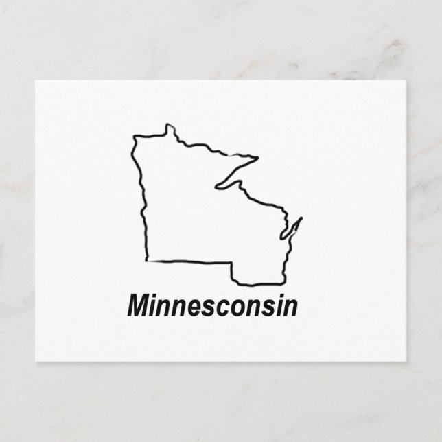Minnesconsin Postcard (Front)
