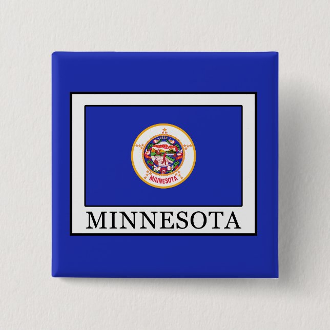 Minnesota 15 Cm Square Badge (Front)