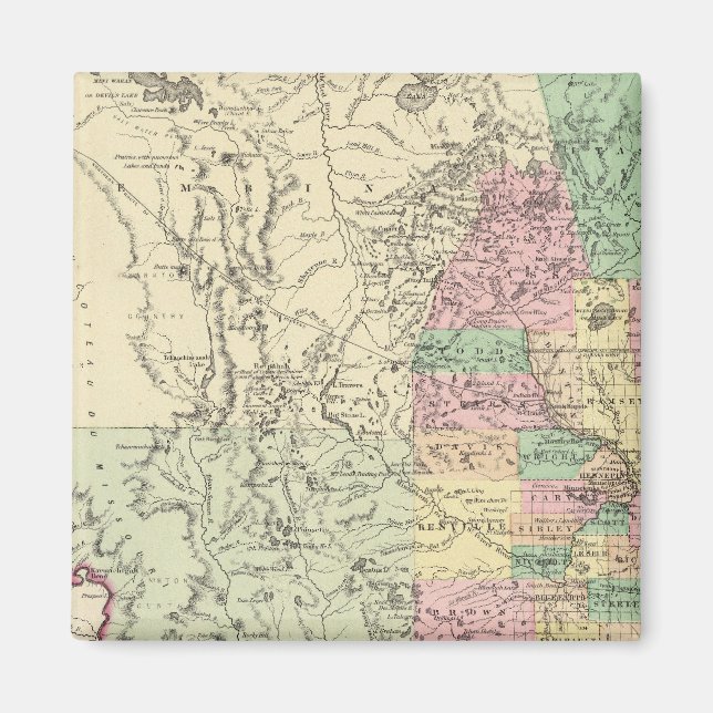 Minnesota 4 magnet (Front)
