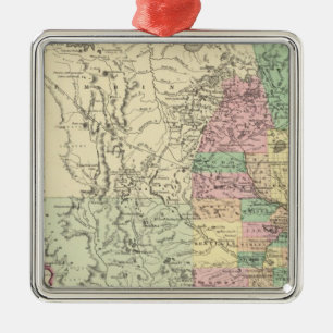 Minnesota 4 metal ornament