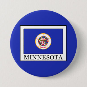 Minnesota 7.5 Cm Round Badge
