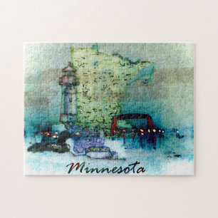Minnesota Abstract Puzzle