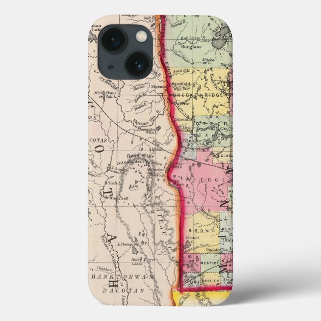 Minnesota, And Dacotah Case-Mate iPhone Case (Back)