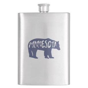 Minnesota Bear Hip Flask