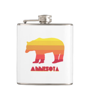 Minnesota Bear Hip Flask