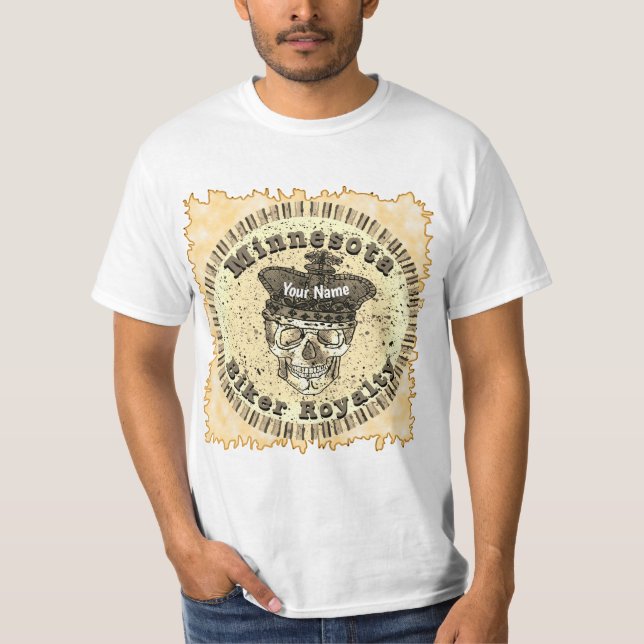 Minnesota Biker  T-Shirt (Front)