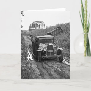 Minnesota Blueberry Pickers, 1937 Card