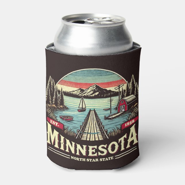 Minnesota Can Cooler (Can Front)