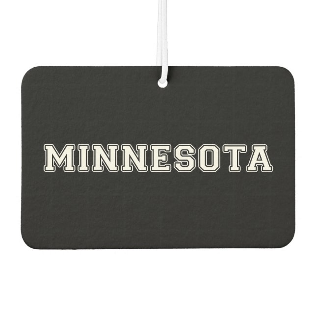 Minnesota Car Air Freshener (Front)