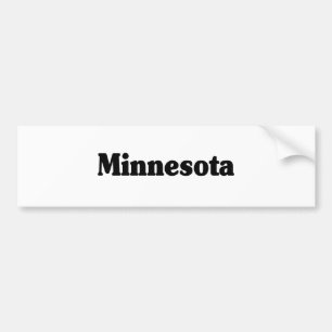 Minnesota Classic Bumper Sticker
