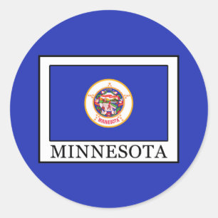 Minnesota Classic Round Sticker
