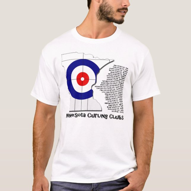 Minnesota Curling Clubs T-Shirt (Front)