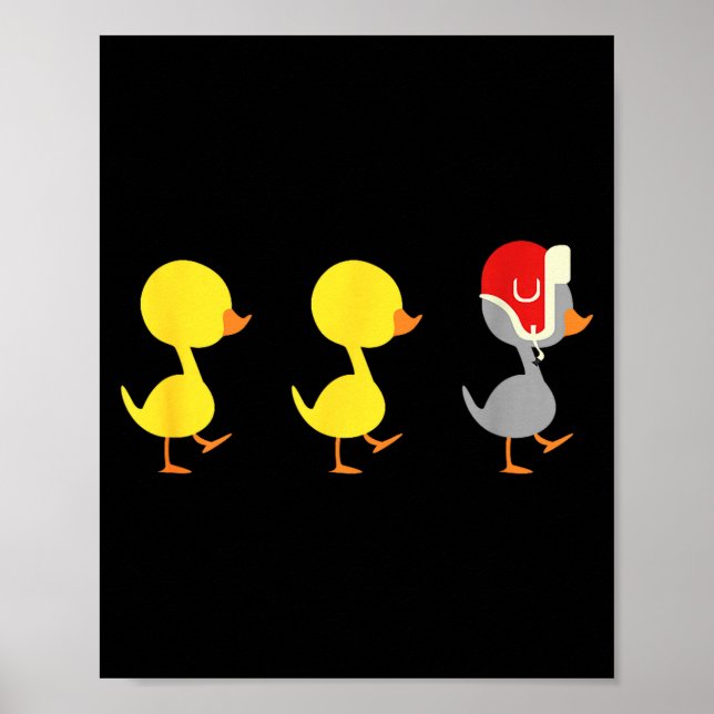 Minnesota Duck Duck G Duck Funny  Poster (Front)