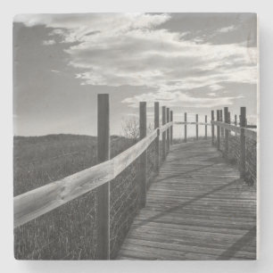 Minnesota, Duluth, Park Point, Boardwalk Stone Coaster