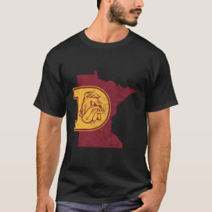 Minnesota Duluth Umd Bulldogs Shape T-Shirt