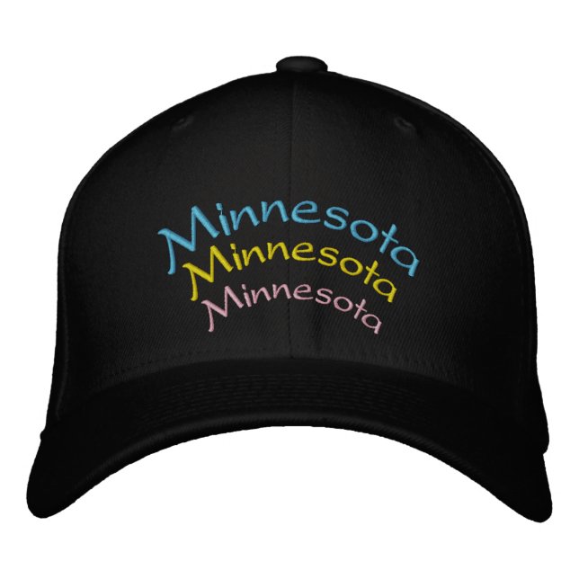 Minnesota Embroidered Cap (Front)