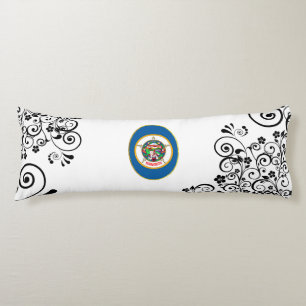 Minnesota flag body cushion