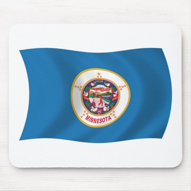 Minnesota Flag Mousepad (Front)