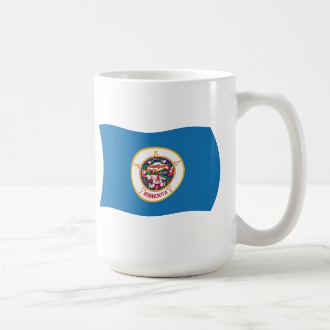 Minnesota Flag Mug (Right)