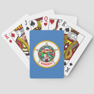 Minnesota flag playing cards