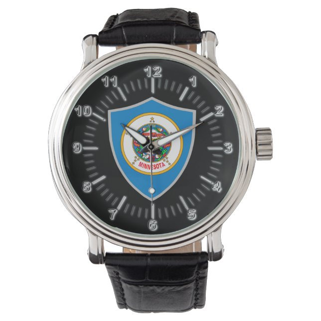 Minnesota flag watch (Front)