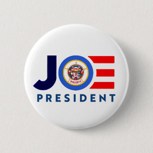 Minnesota for Joe 2020 6 Cm Round Badge