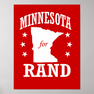MINNESOTA FOR RAND PAUL POSTER