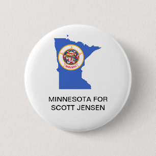 MINNESOTA FOR SCOTT JENSEN GOVERNOR BUTTON