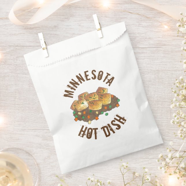 Minnesota Hot Dish Tater Tot Casserole Favour Bag (Clipped)