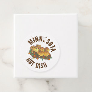 Minnesota Hot Dish Tater Tot Casserole Favour Tags