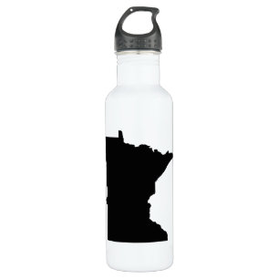 Minnesota in Black and White 710 Ml Water Bottle
