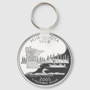 Minnesota Key Ring